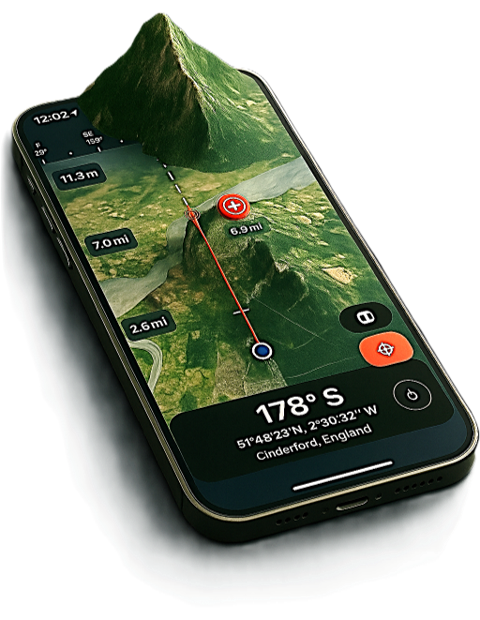 Compass Explorer GPS Navigation App