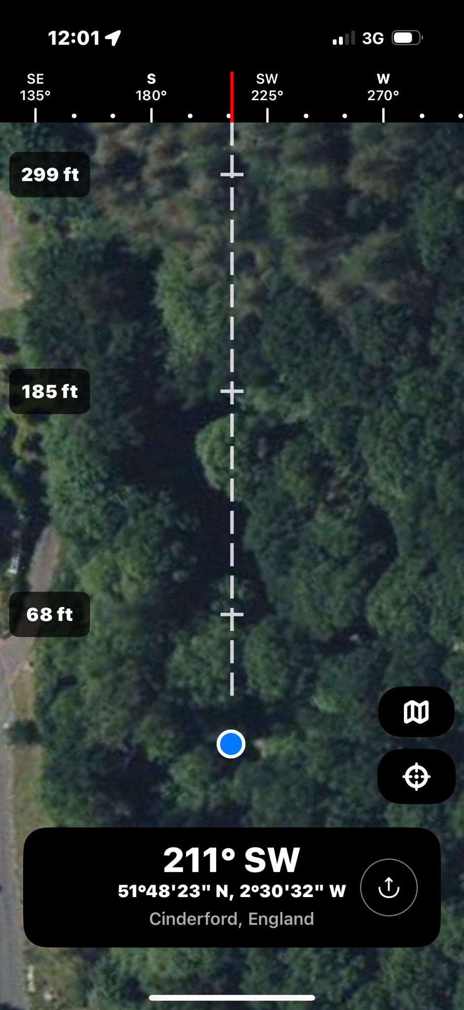 Forest trail navigation