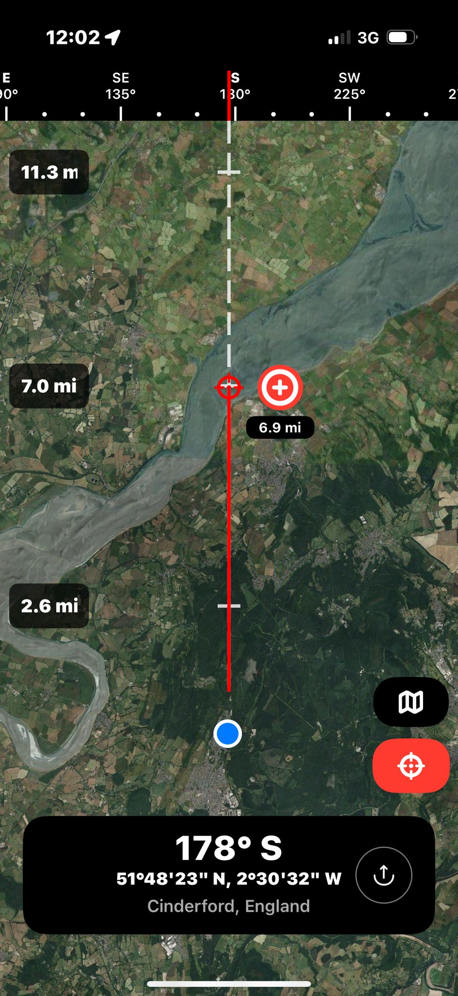 Distance measurement feature